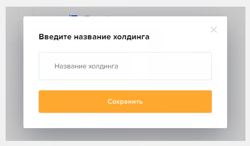 Созданный холдинг с дочерними компаниями, обладающими равными правами