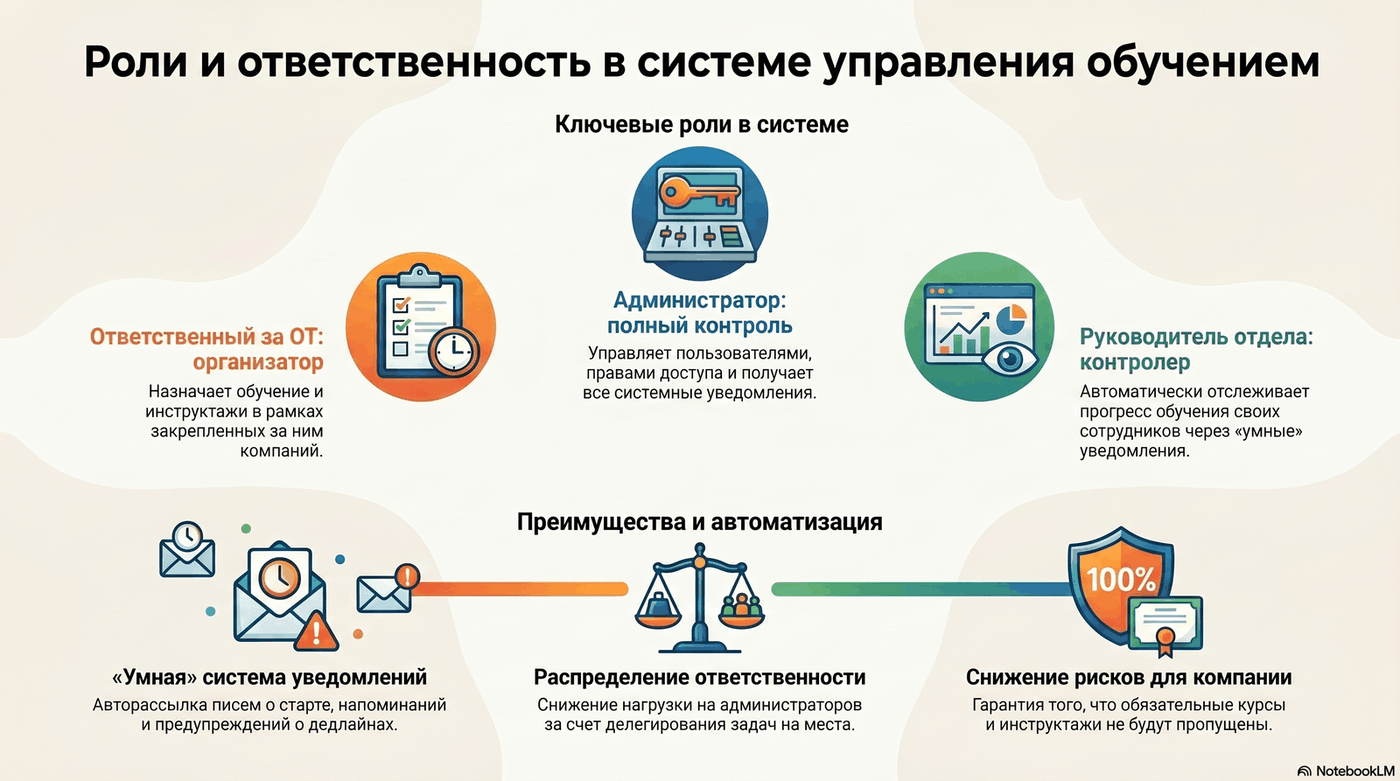 Роли сотрудников на платформе «Профстандарт»